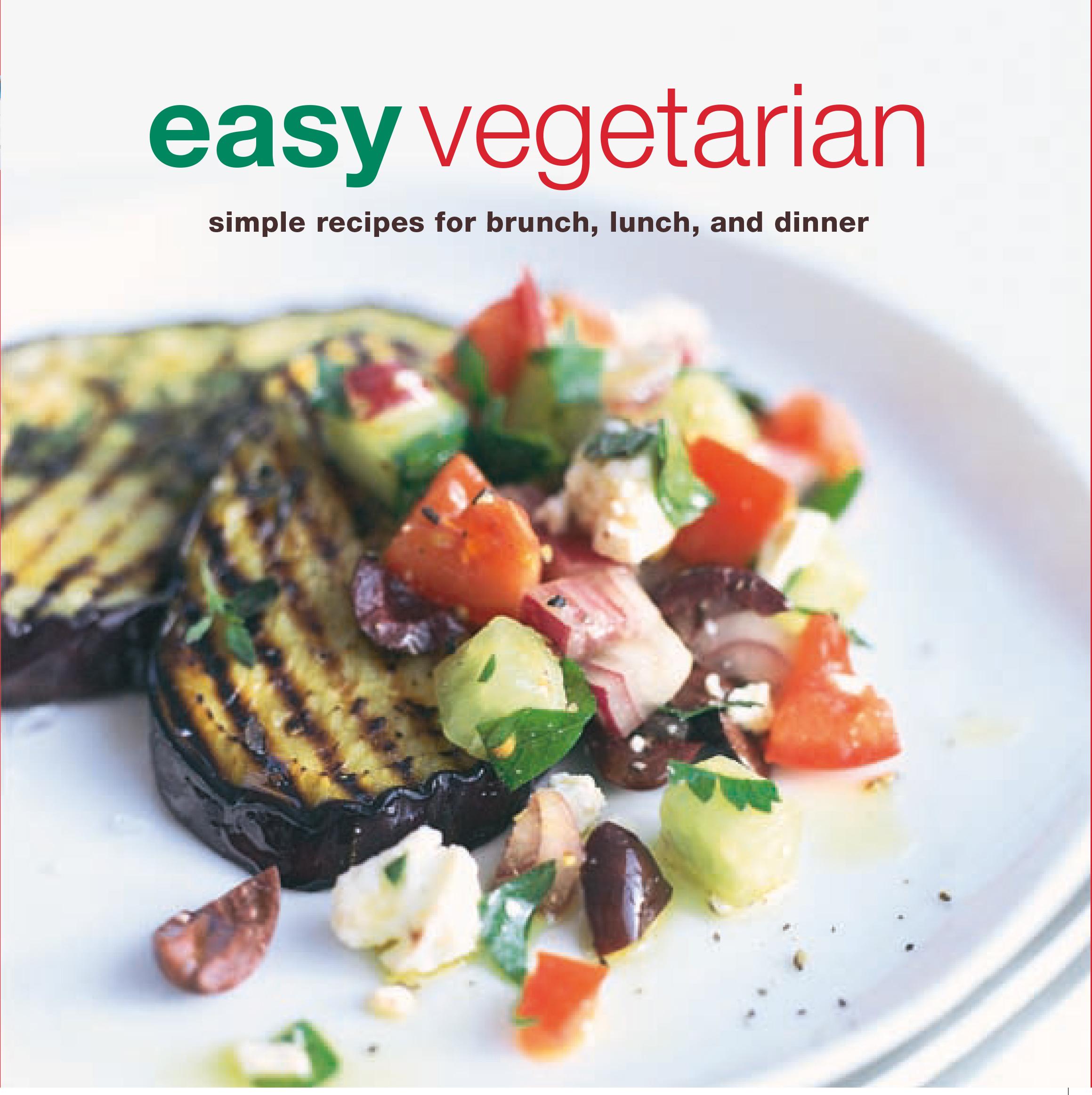 Vorderes Coverbild Easy Vegetarian