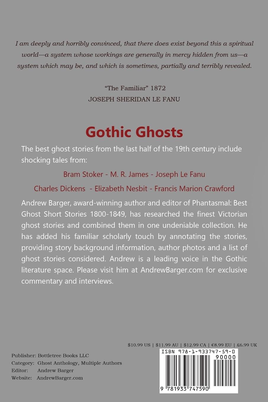 Rückseitencover Best Ghost Short Stories 1850-1899