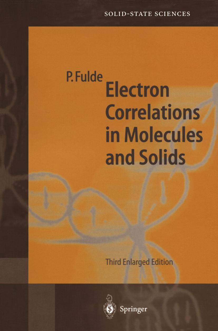 Vorderes Coverbild Electron Correlations in Molecules and Solids
