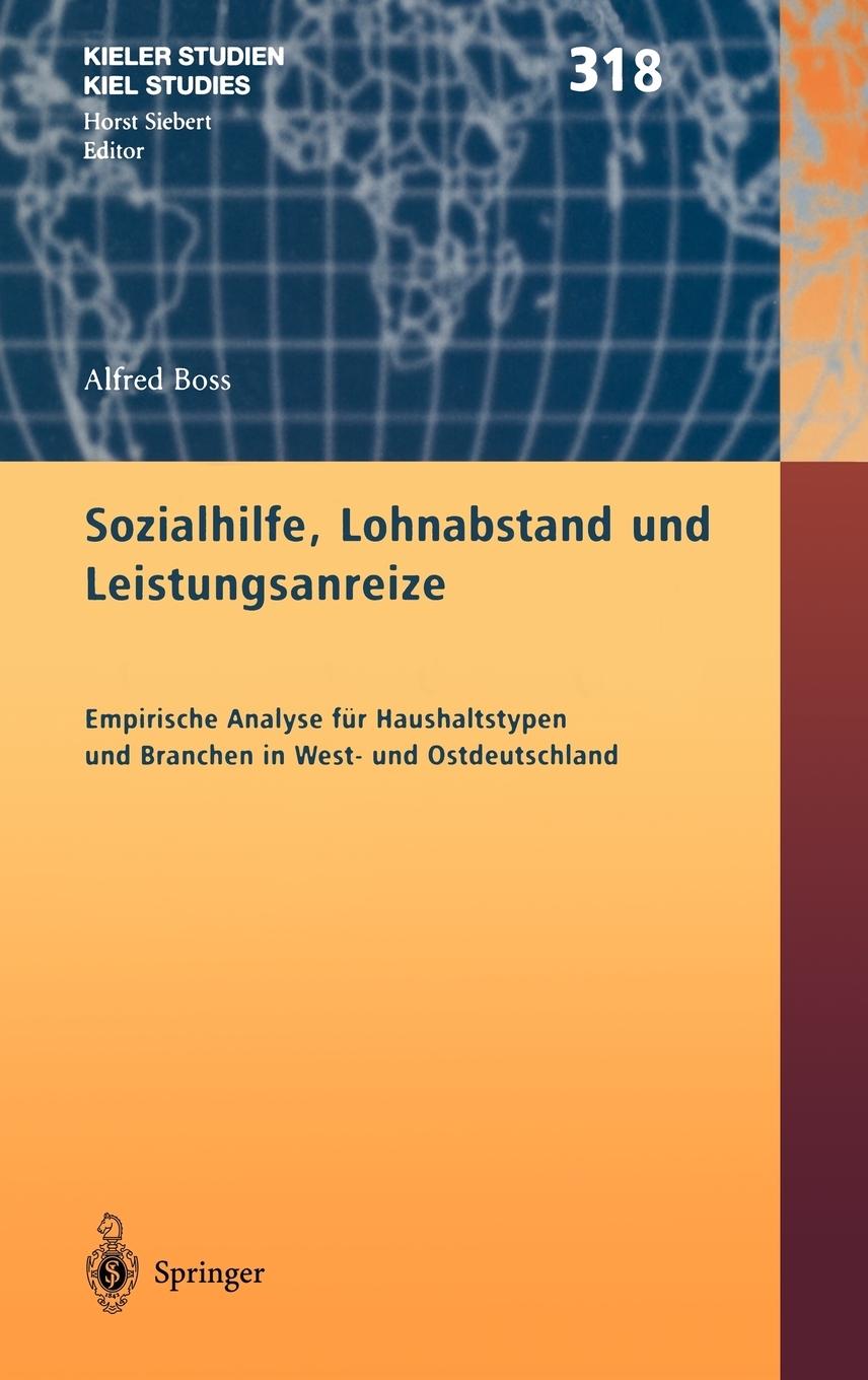 Vorderes Coverbild Sozialhilfe, Lohnabstand und Leistungsanreize