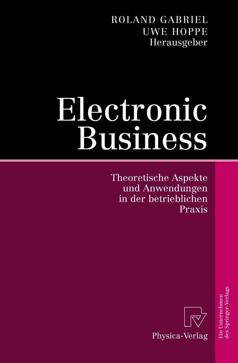 Vorderes Coverbild Electronic Business