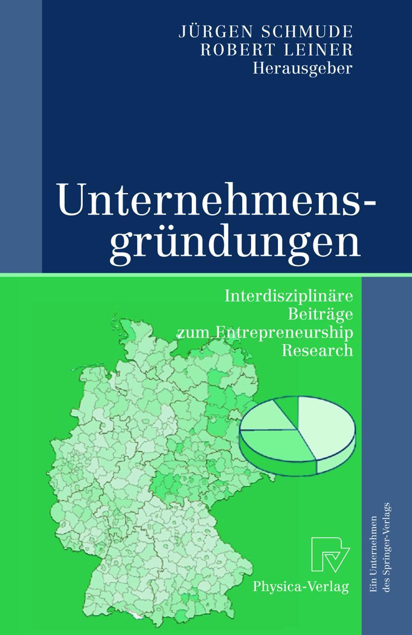 Vorderes Coverbild Unternehmensgründungen
