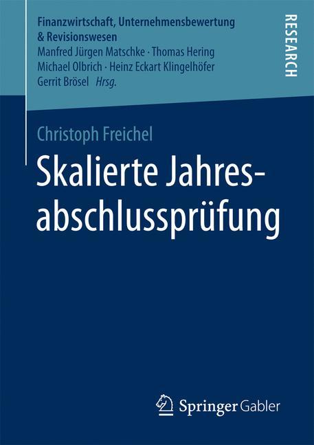 Vorderes Coverbild Skalierte Jahresabschlussprüfung