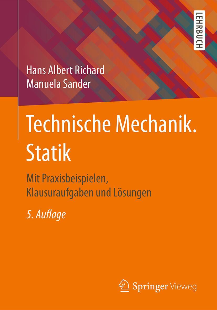 Vorderes Coverbild Technische Mechanik. Statik