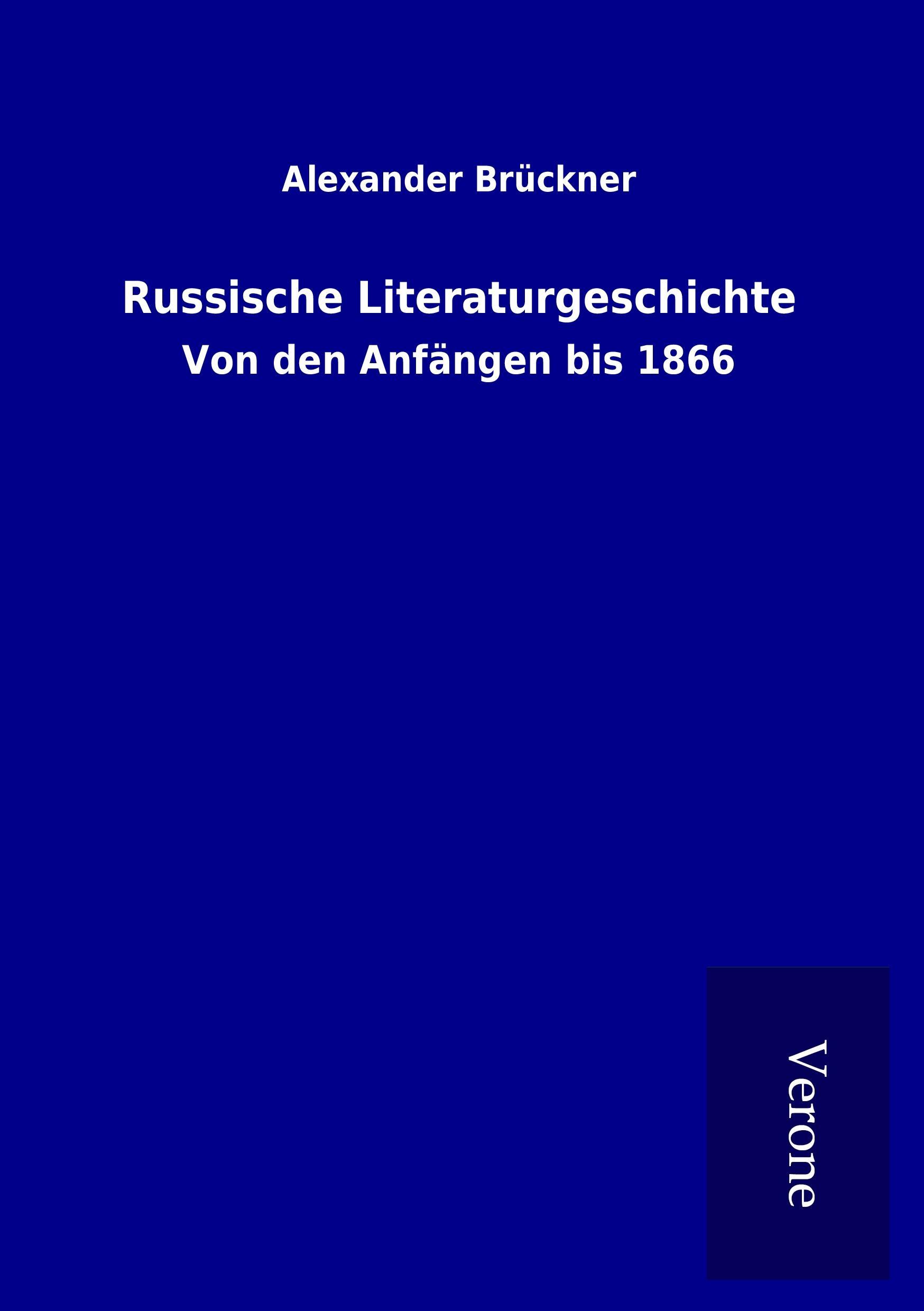 Vorderes Coverbild Russische Literaturgeschichte