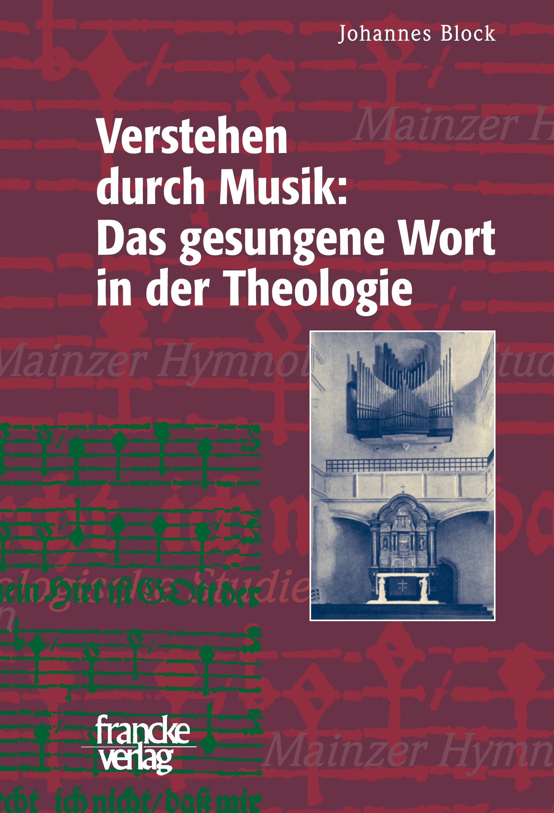 Vorderes Coverbild Verstehen durch Musik: Das gesungene Wort in der Theologie