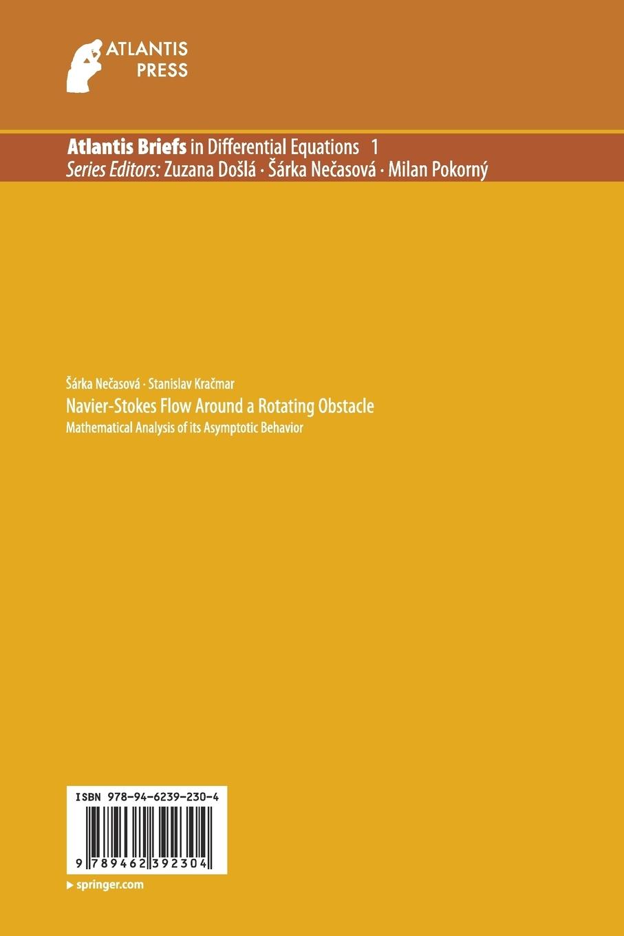 Rückseitencover Navier-Stokes Flow Around a Rotating Obstacle