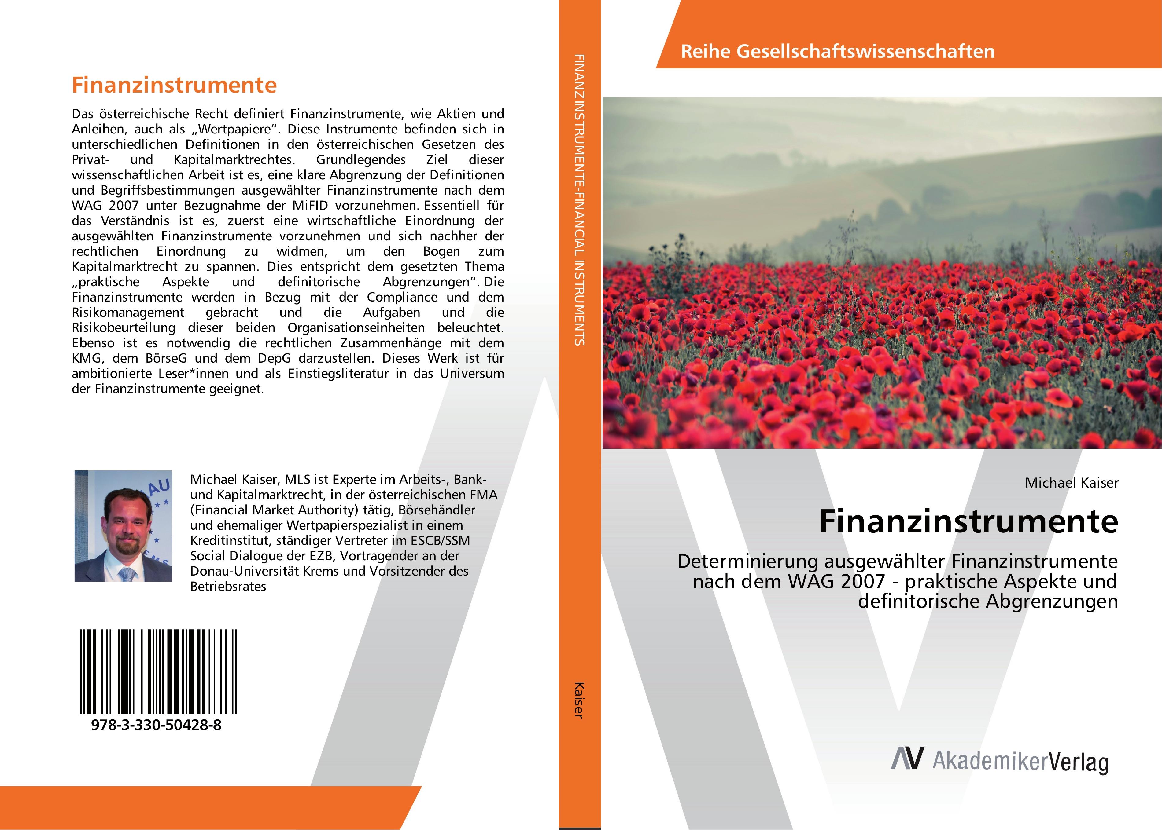 Vorderes Coverbild Finanzinstrumente