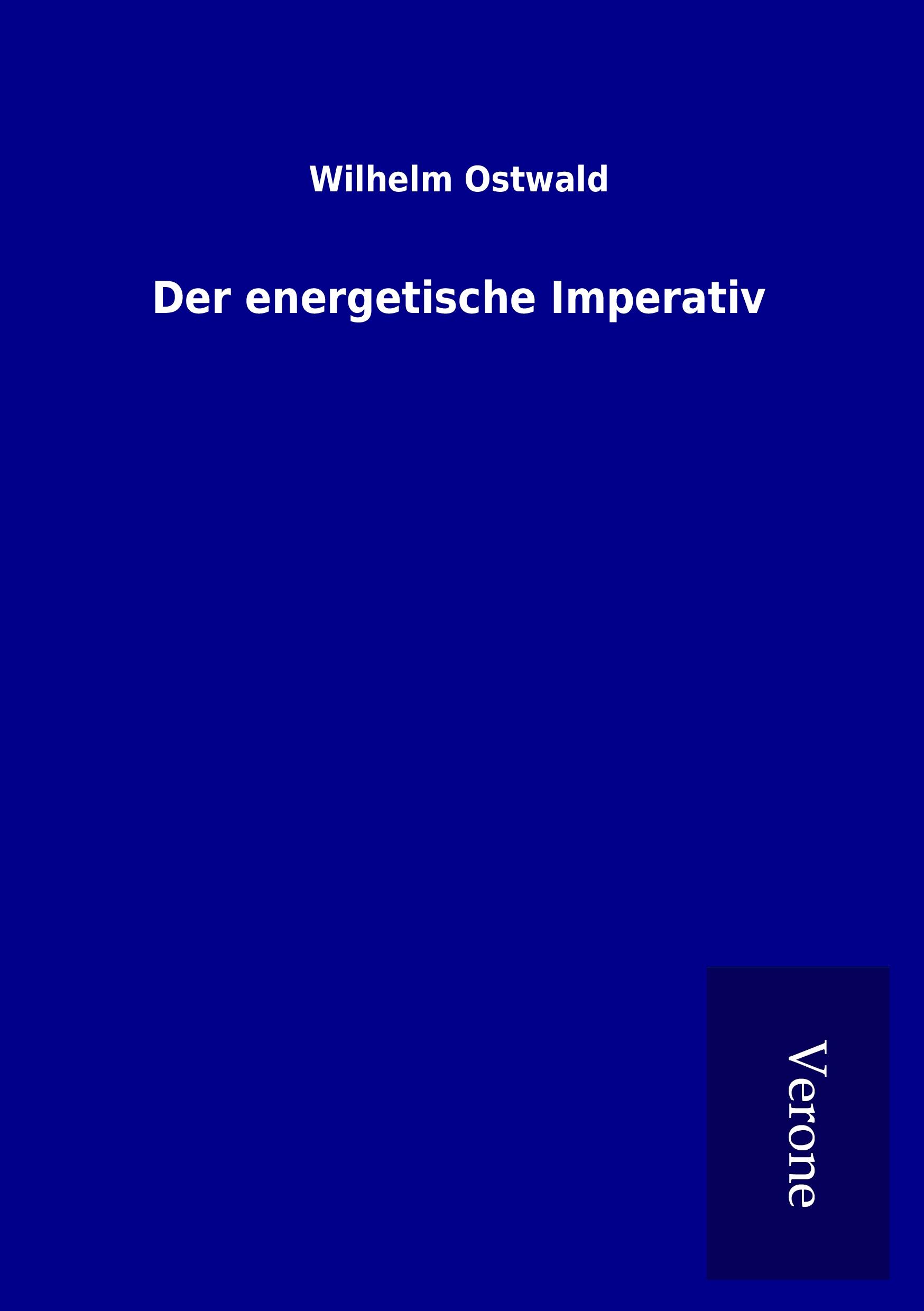 Vorderes Coverbild Der energetische Imperativ