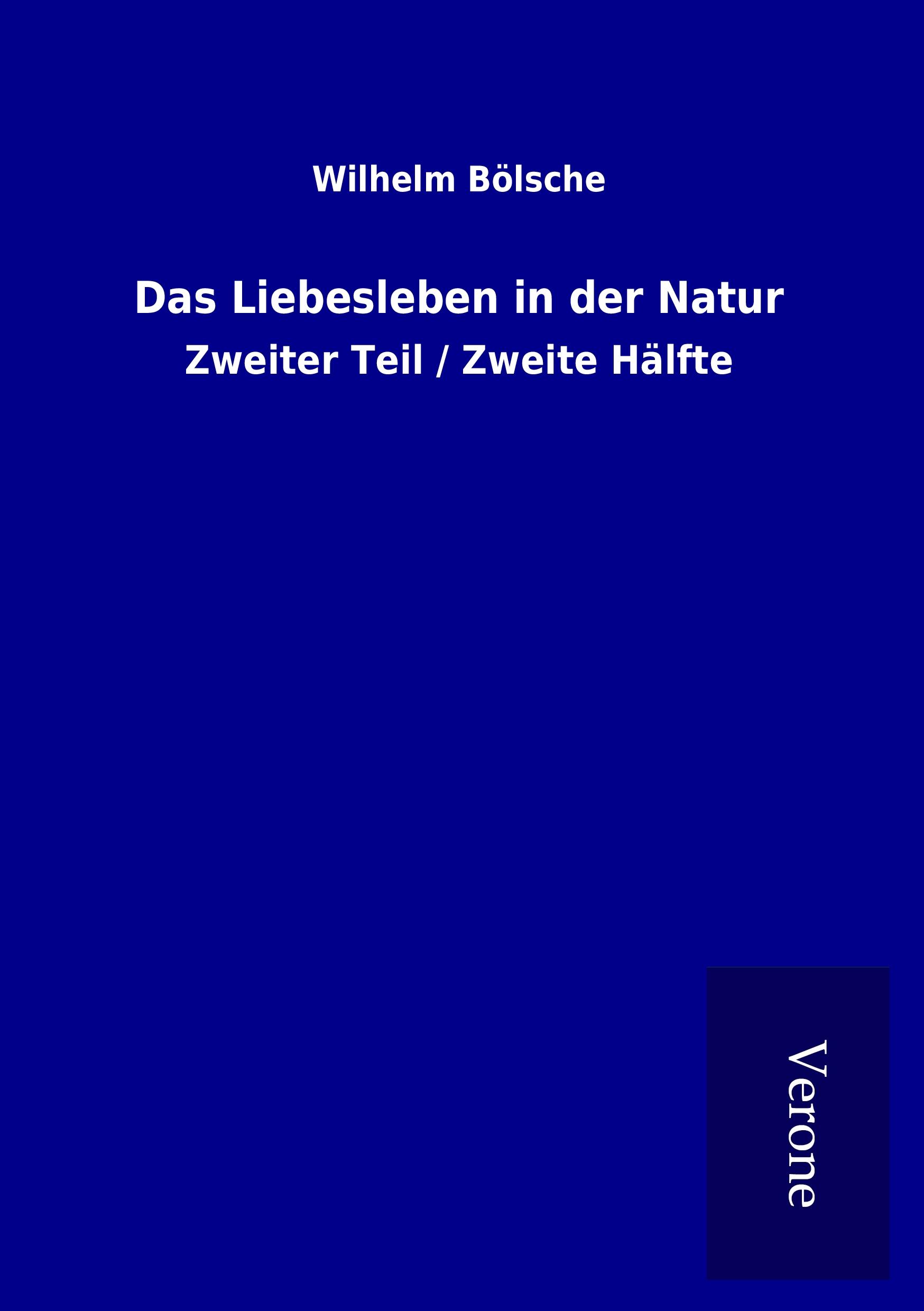 Vorderes Coverbild Das Liebesleben in der Natur