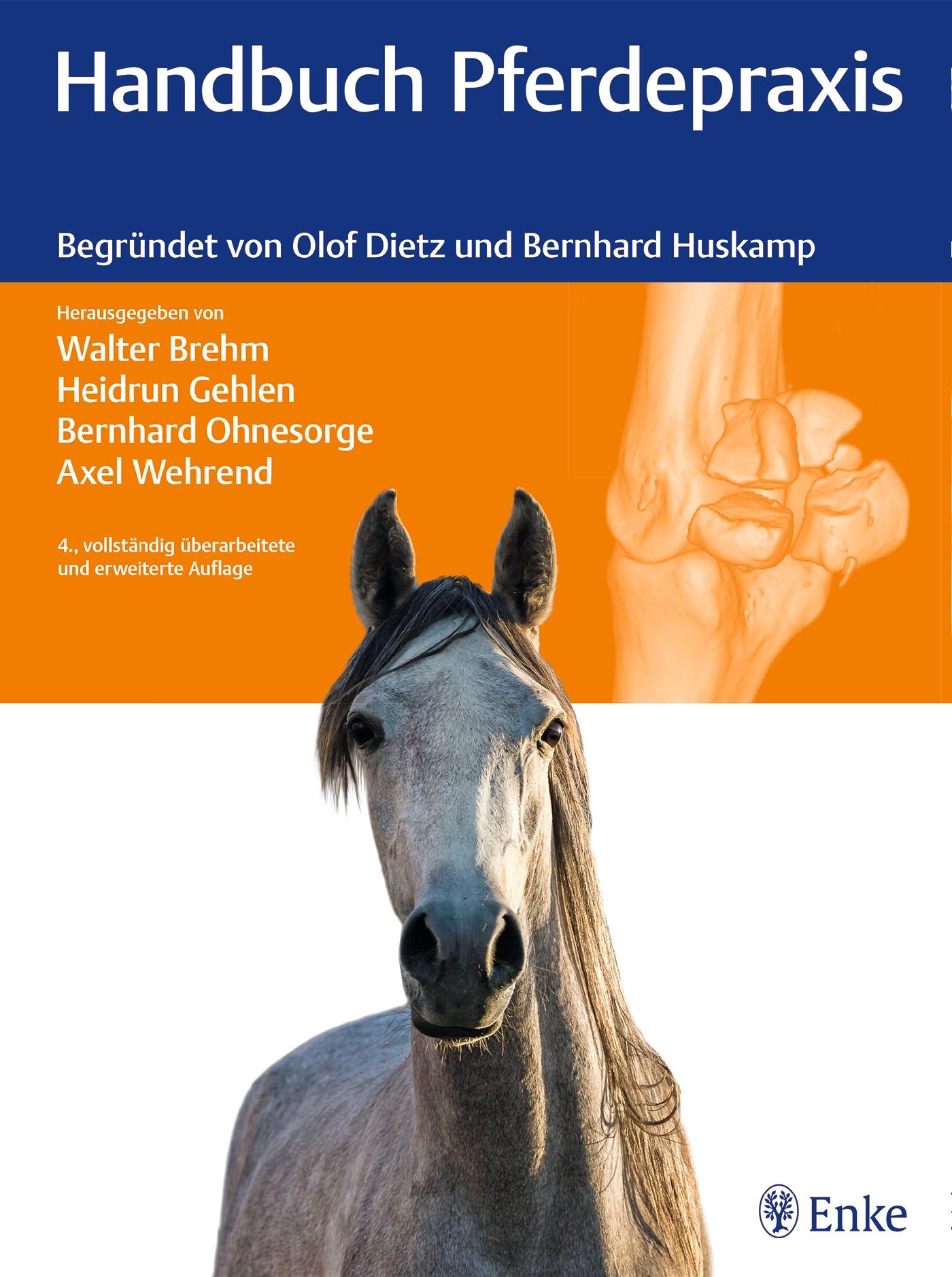 Vorderes Coverbild Handbuch Pferdepraxis