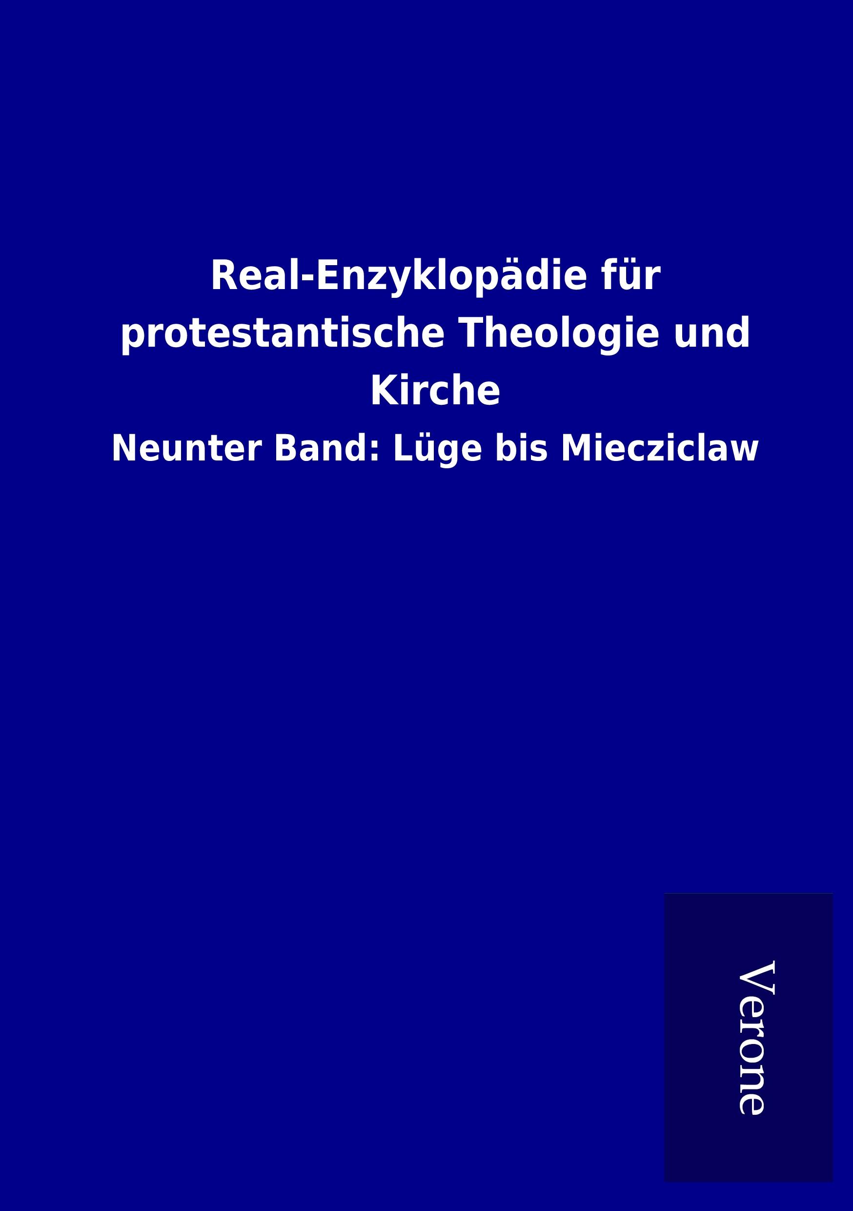 Vorderes Coverbild Real-Enzyklopädie für protestantische Theologie und Kirche