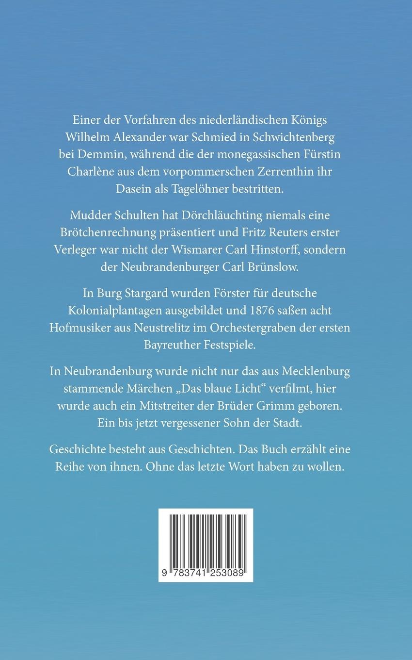 Rückseitencover Die Legende von Mudder Schulten