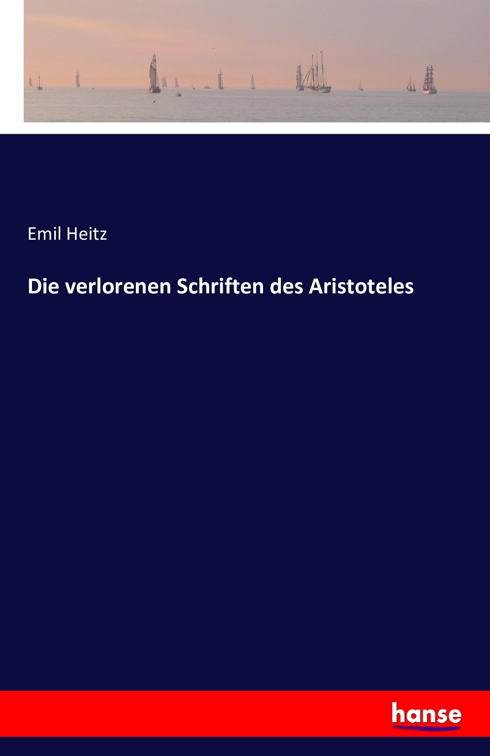 Vorderes Coverbild Die verlorenen Schriften des Aristoteles