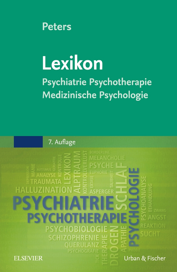 Vorderes Coverbild Lexikon Psychiatrie, Psychotherapie, Medizinische Psychologie