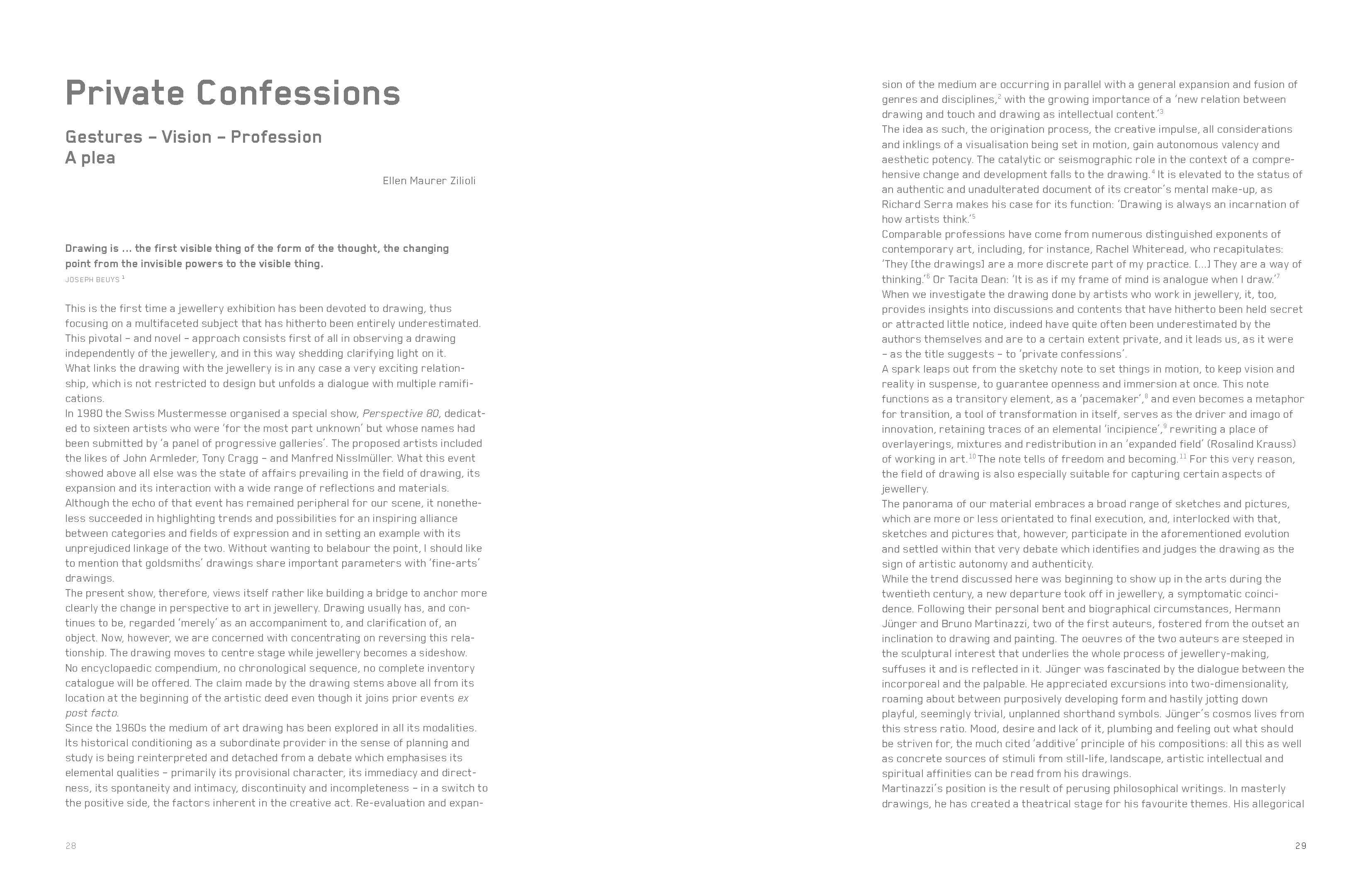 Beispielinhalt (Bild) Private Confessions