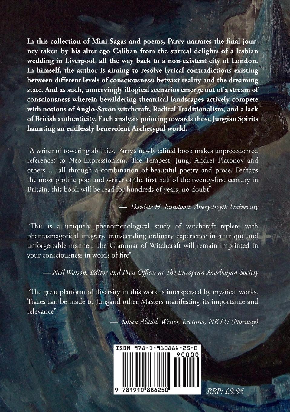 Rückseitencover THE GRAMMAR OF WITCHCRAFT