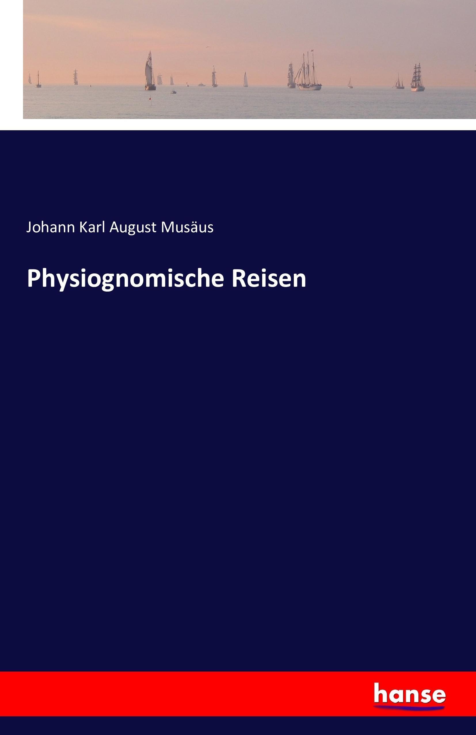 Vorderes Coverbild Physiognomische Reisen