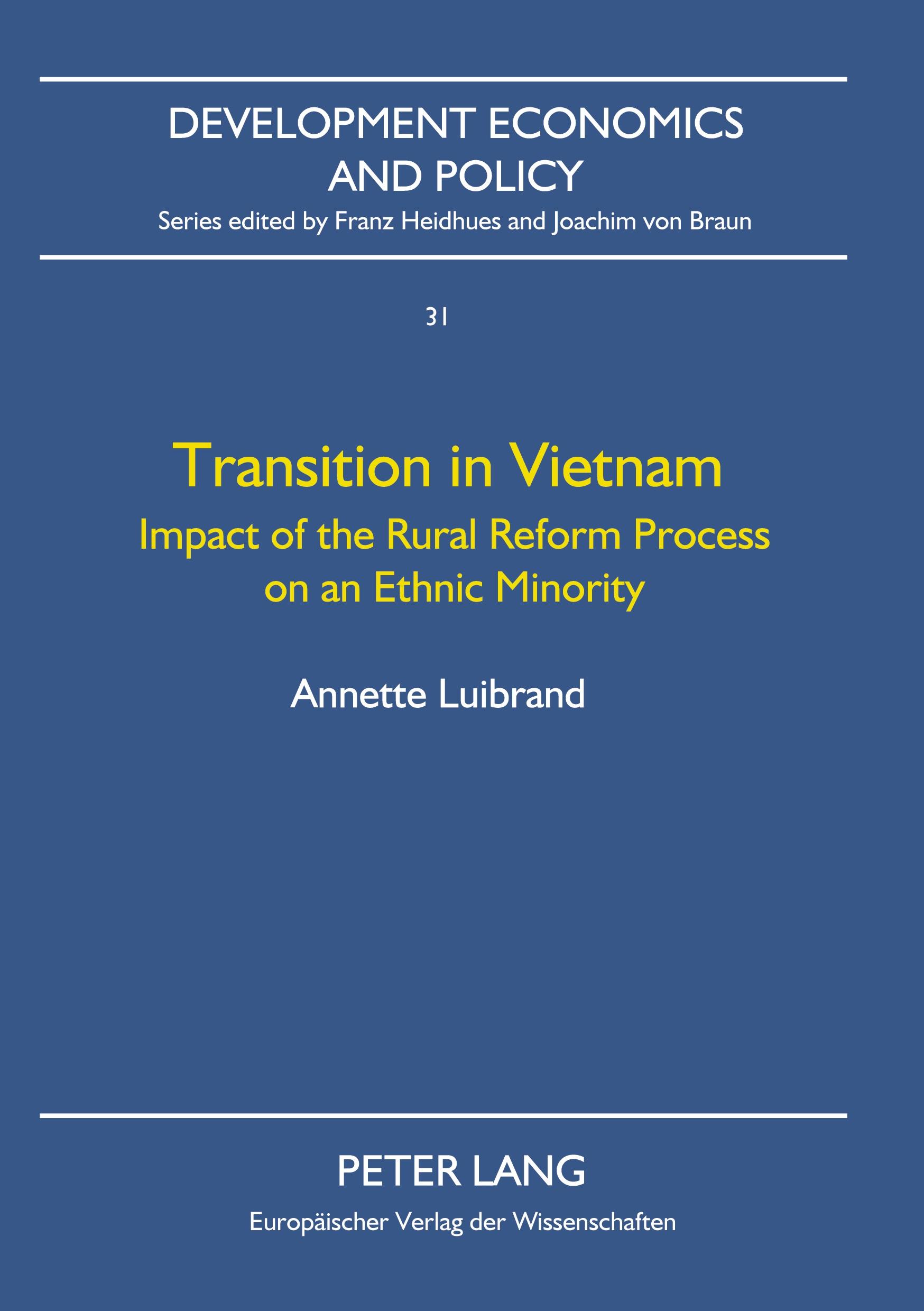 Vorderes Coverbild Transition in Vietnam