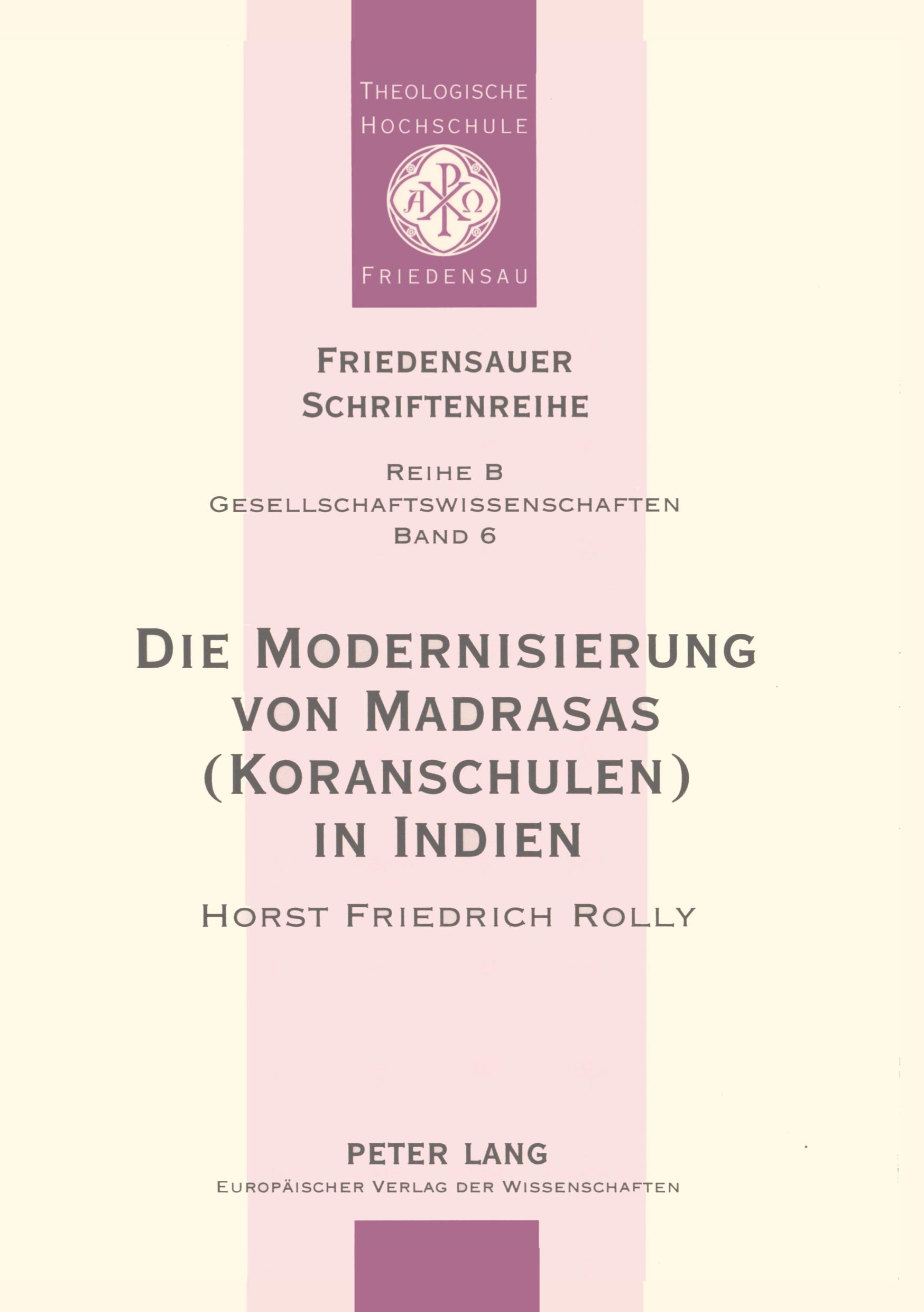 Vorderes Coverbild Die Modernisierung von Madrasas (Koranschulen) in Indien