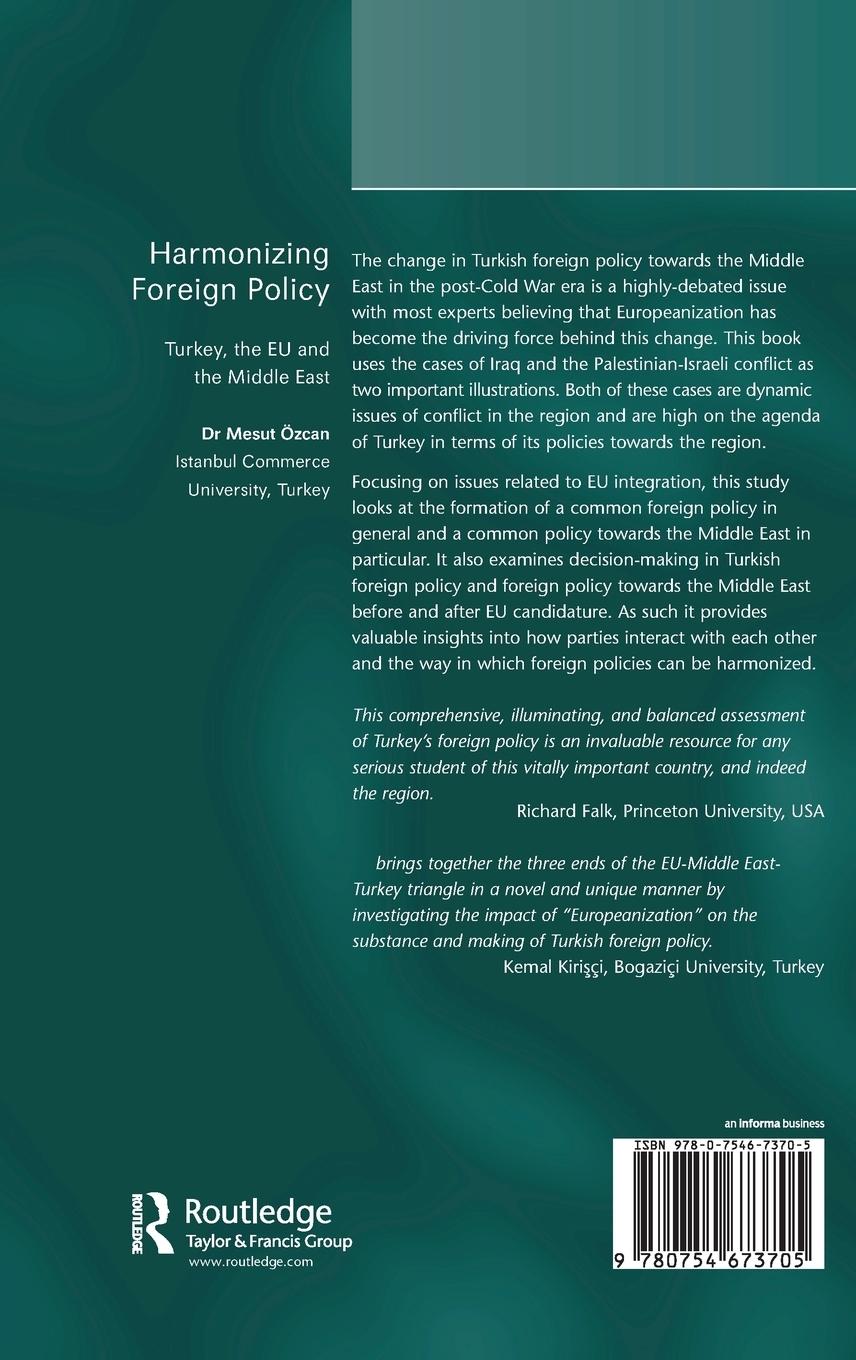 Rückseitencover Harmonizing Foreign Policy