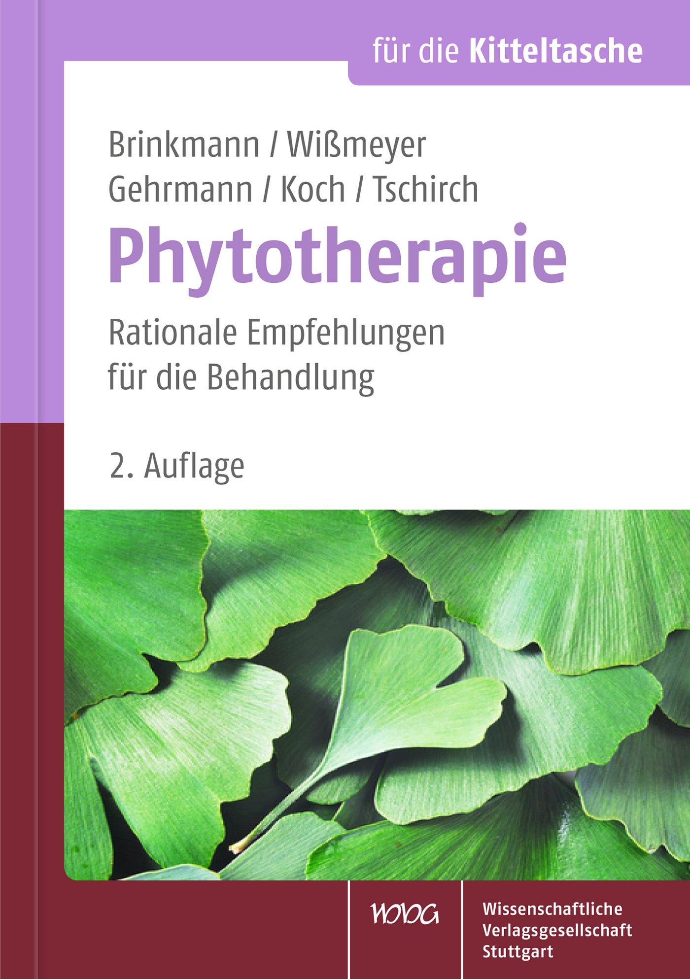 Vorderes Coverbild Phytotherapie für die Kitteltasche