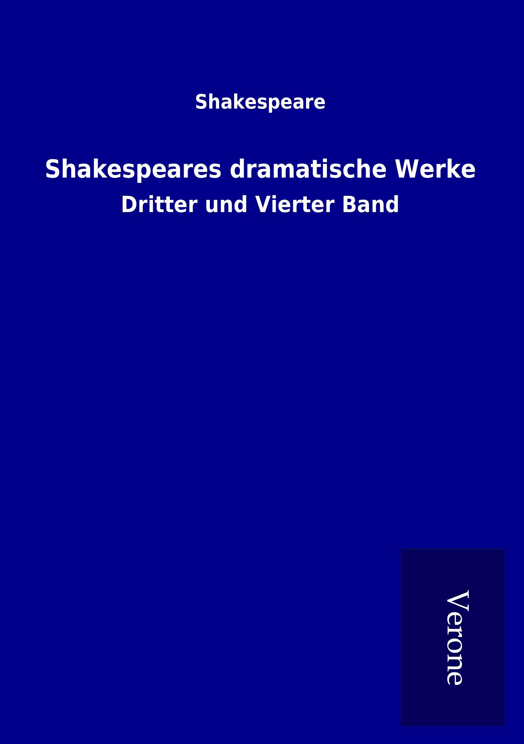 Vorderes Coverbild Shakespeares dramatische Werke