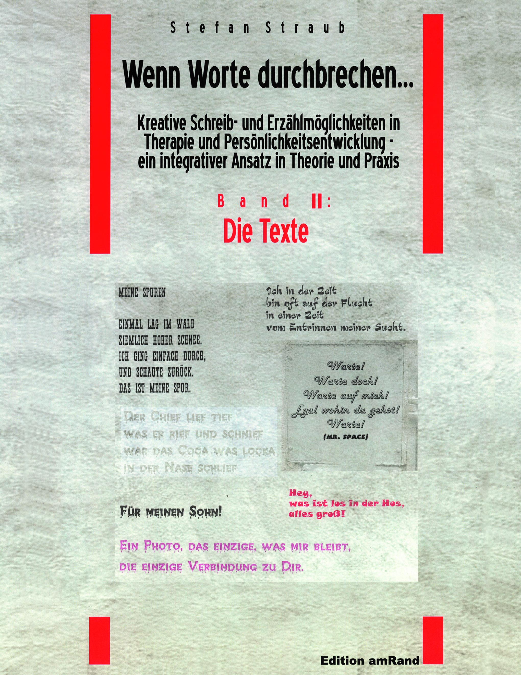 Vorderes Coverbild Wenn Worte durchbrechen... Kreative Schreib- und Erzählmöglichkeiten in Therapie und Persönlichkeitsentwicklung - ein integrativer Ansatz in Theorie und Praxis am Beispiel der Arbeit mit jugendlichen Gefangenen