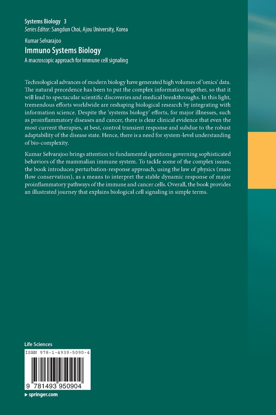 Rückseitencover Immuno Systems Biology