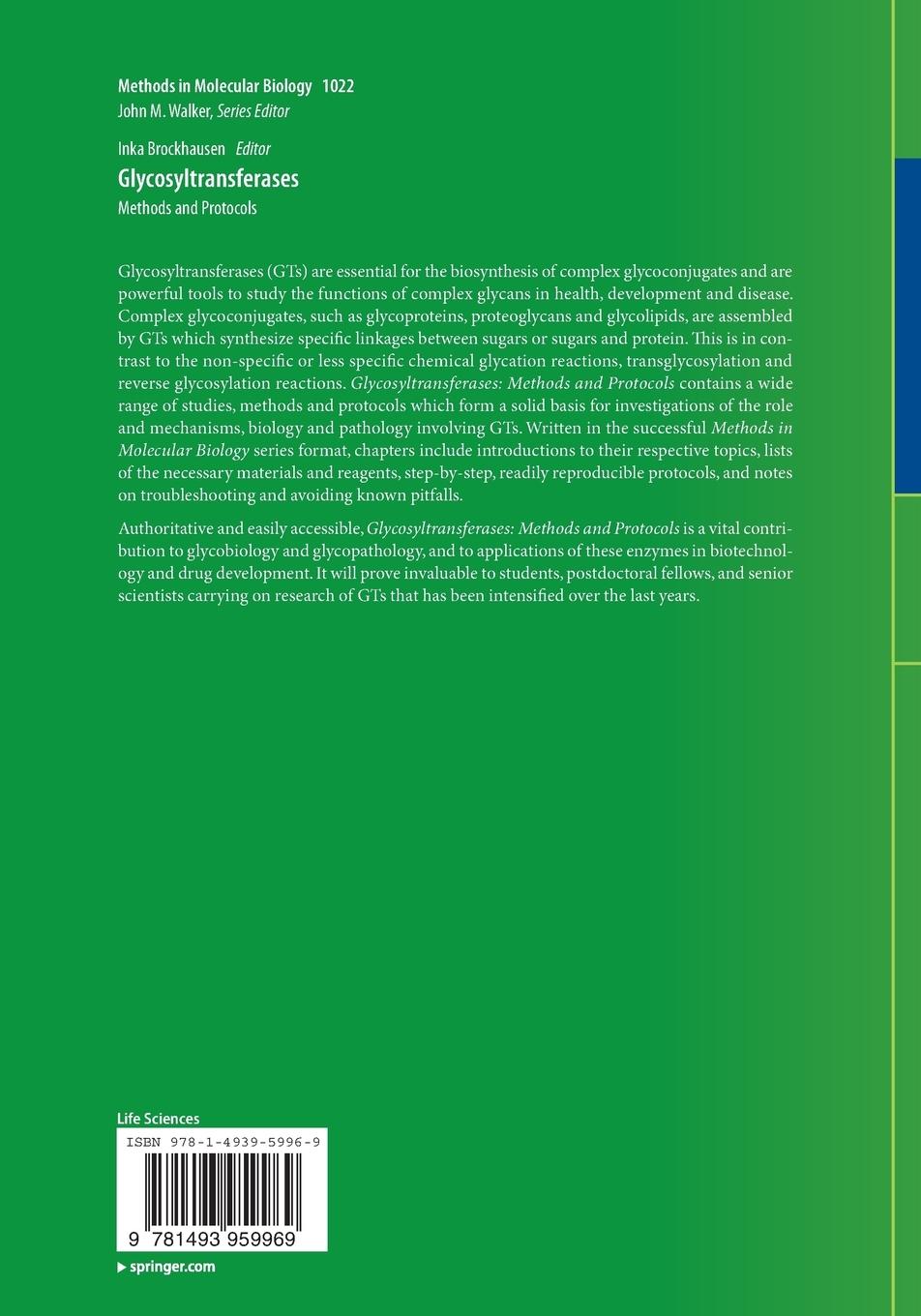 Rückseitencover Glycosyltransferases