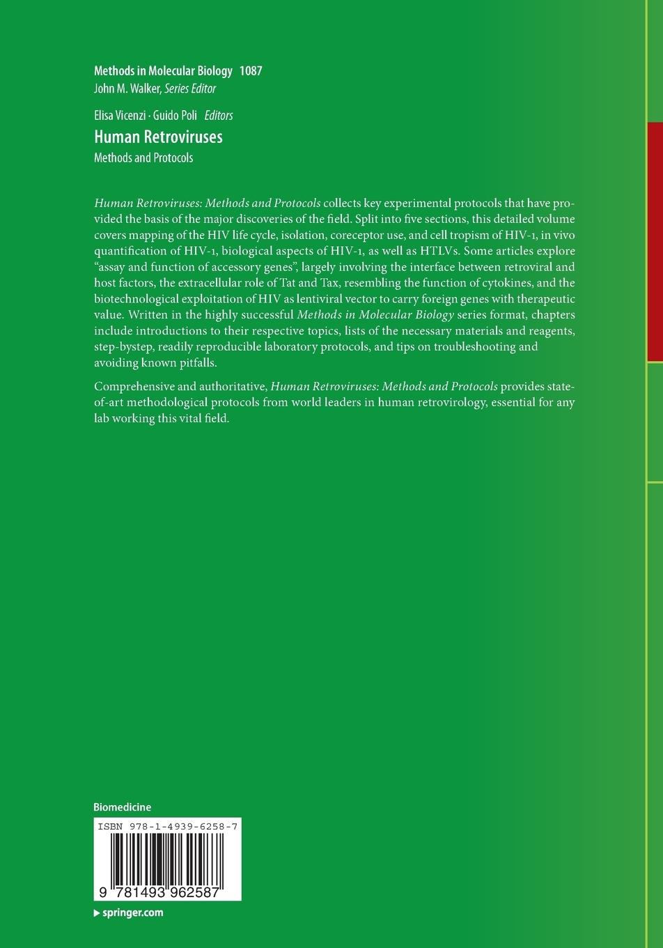 Rückseitencover Human Retroviruses