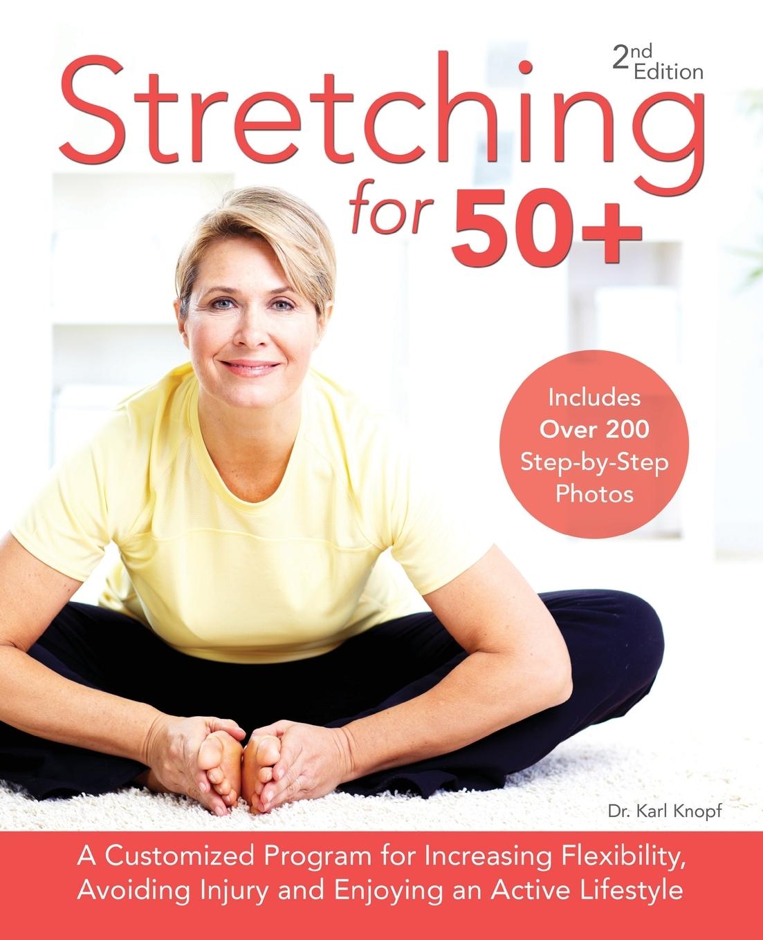 Vorderes Coverbild Stretching for 50+