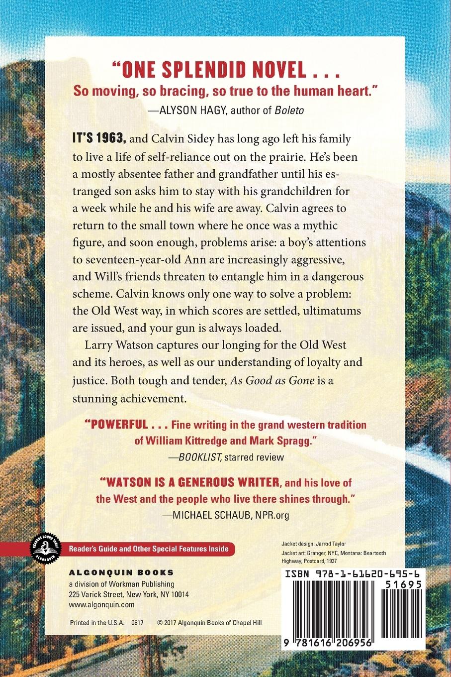 Rückseitencover As Good as Gone