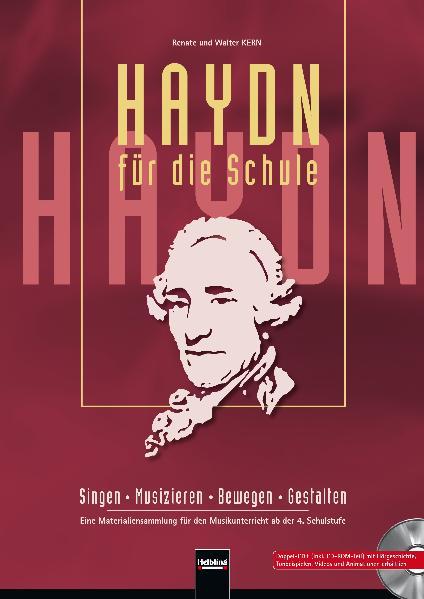 Vorderes Coverbild Haydn für die Schule. Paket Buch und AudioCD/CD-ROM