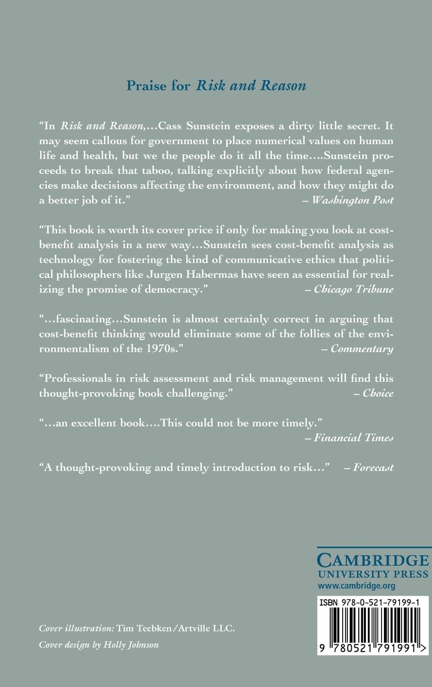 Rückseitencover Risk and Reason