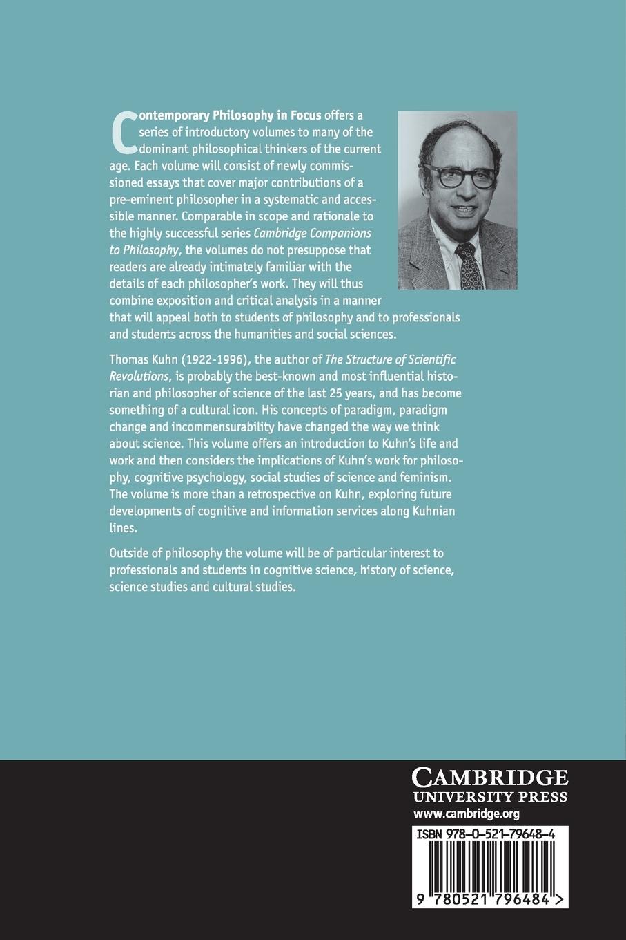 Rückseitencover Thomas Kuhn