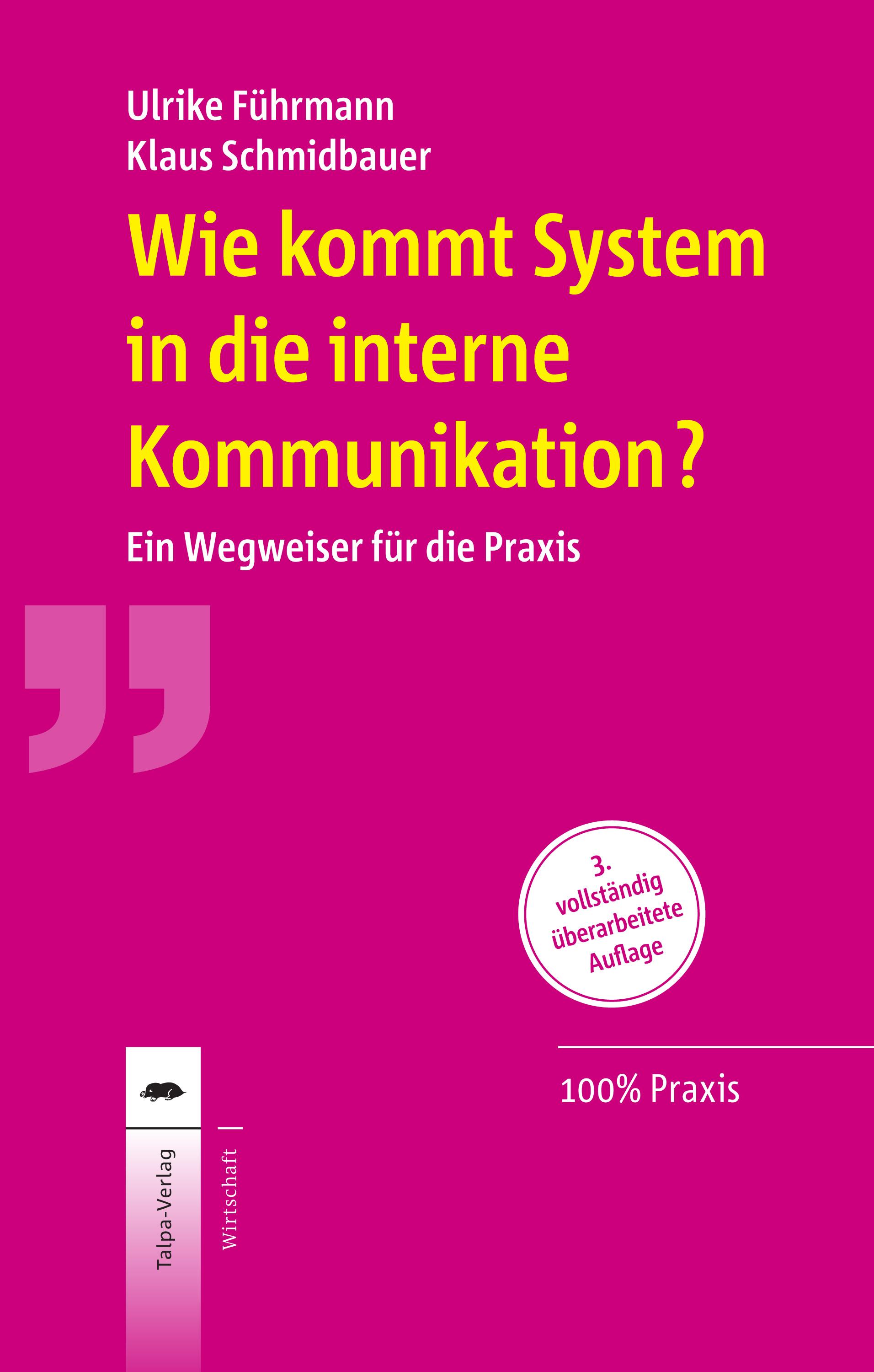 Vorderes Coverbild Wie kommt System in die interne Kommunikation?