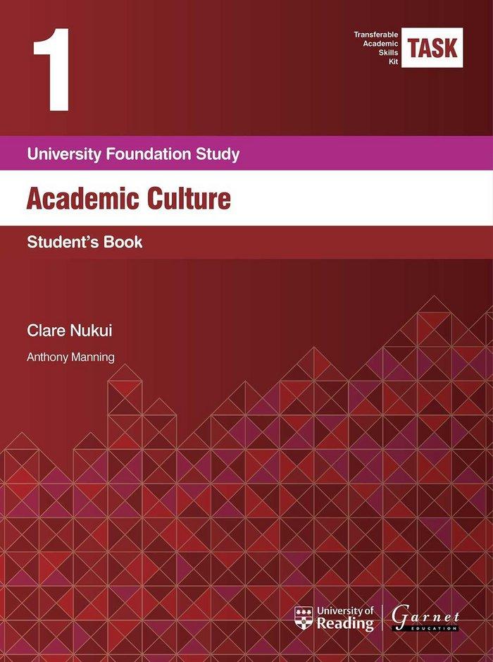 Vorderes Coverbild TASK 1 Academic Culture (2015) - Student's Book