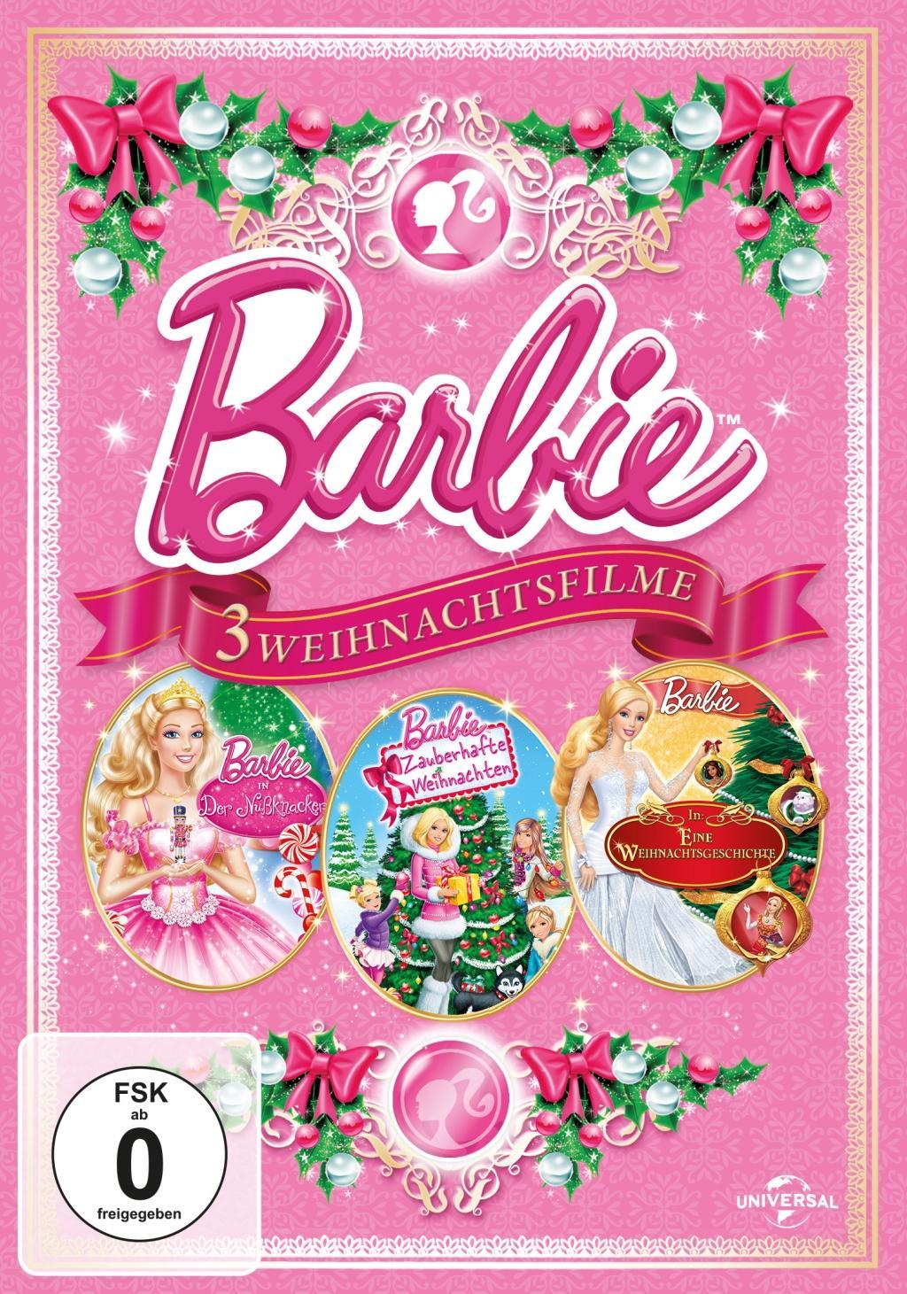Vorderes Coverbild Barbie - 3 Weihnachtsfilme