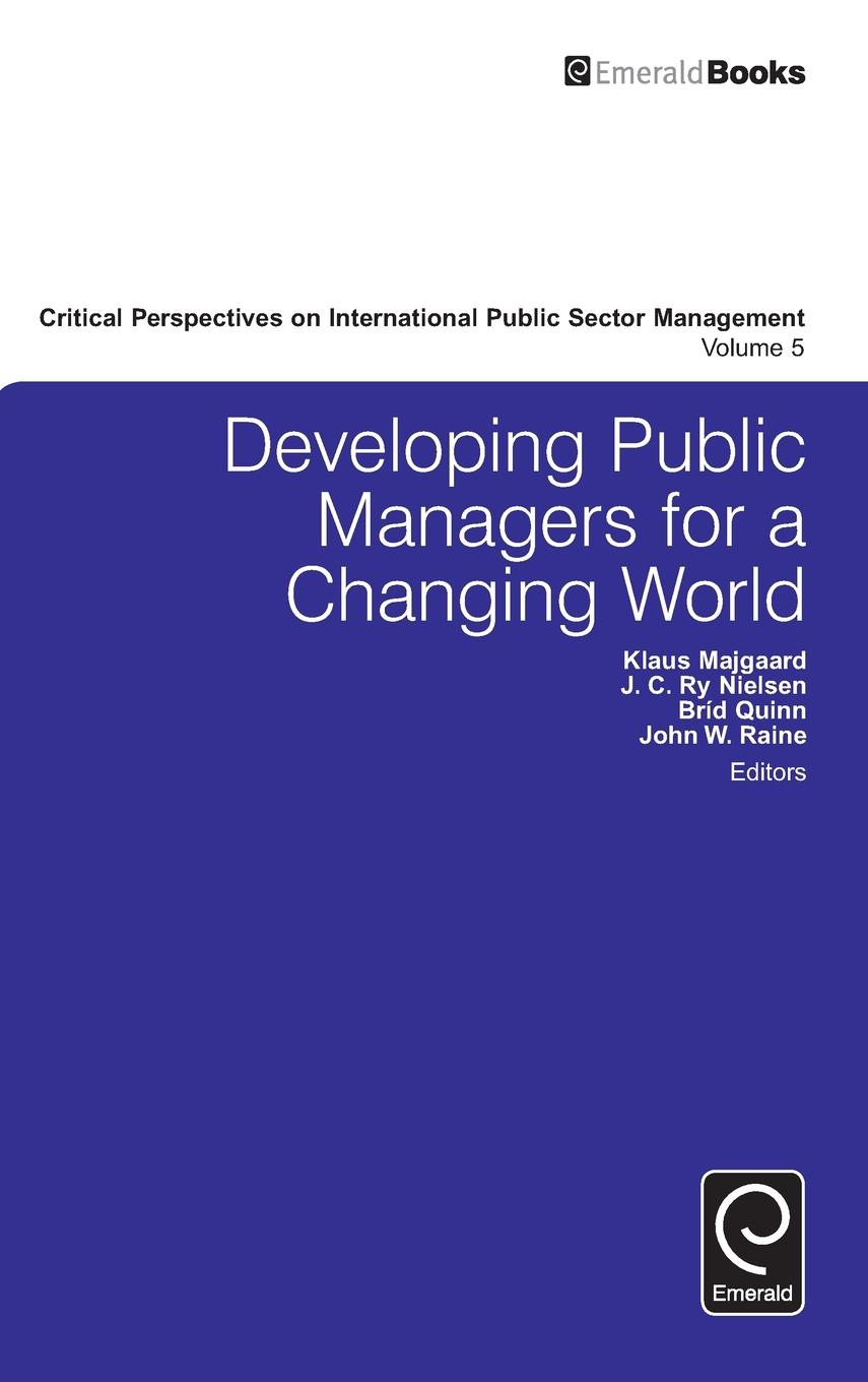 Vorderes Coverbild Developing Public Managers for a Changing World