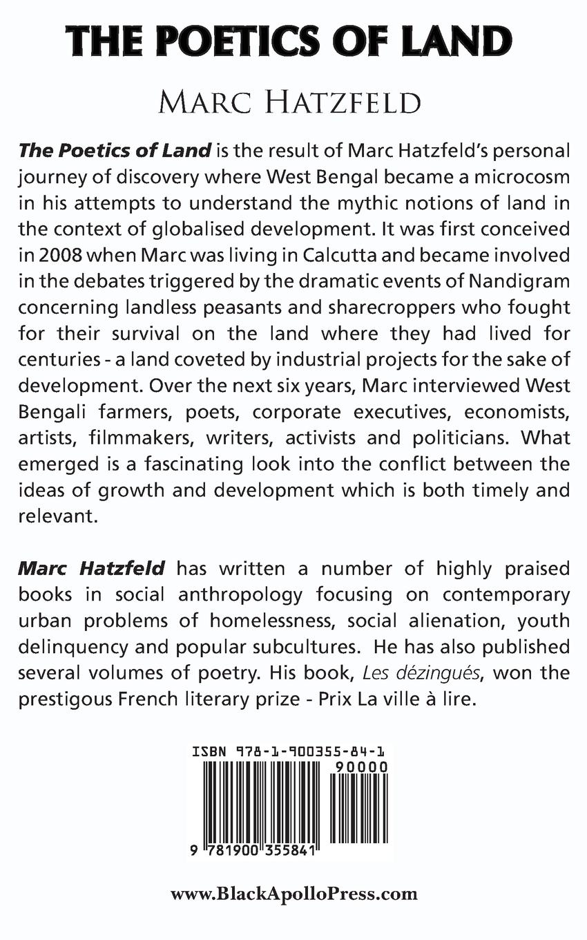 Rückseitencover The Poetics of Land