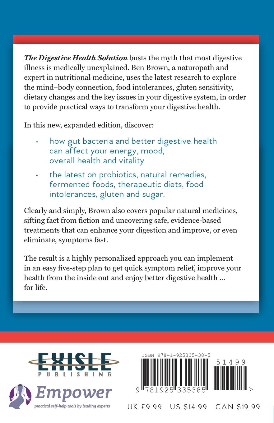 Rückseitencover Digestive Health Solution - Expanded & Updated 2nd Edition