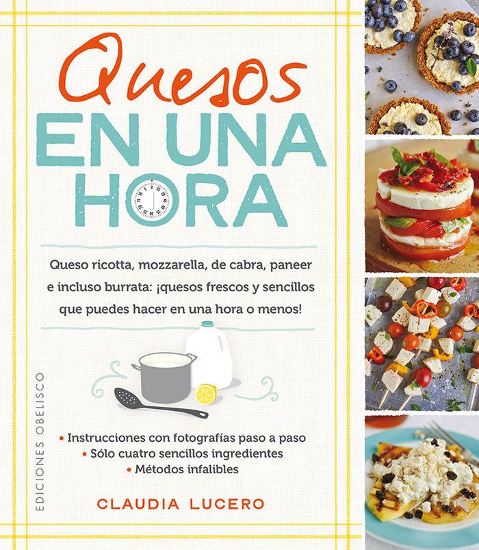 Vorderes Coverbild Quesos En Una Hora