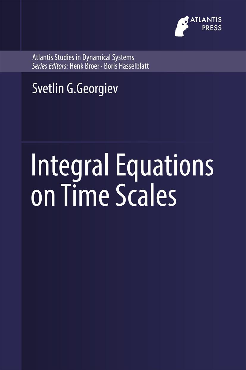Vorderes Coverbild Integral Equations on Time Scales