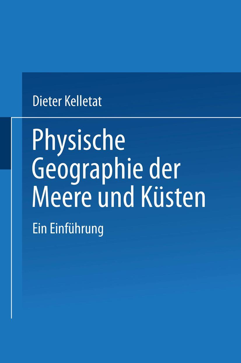 Vorderes Coverbild Physische Geographie der Meere und Küsten