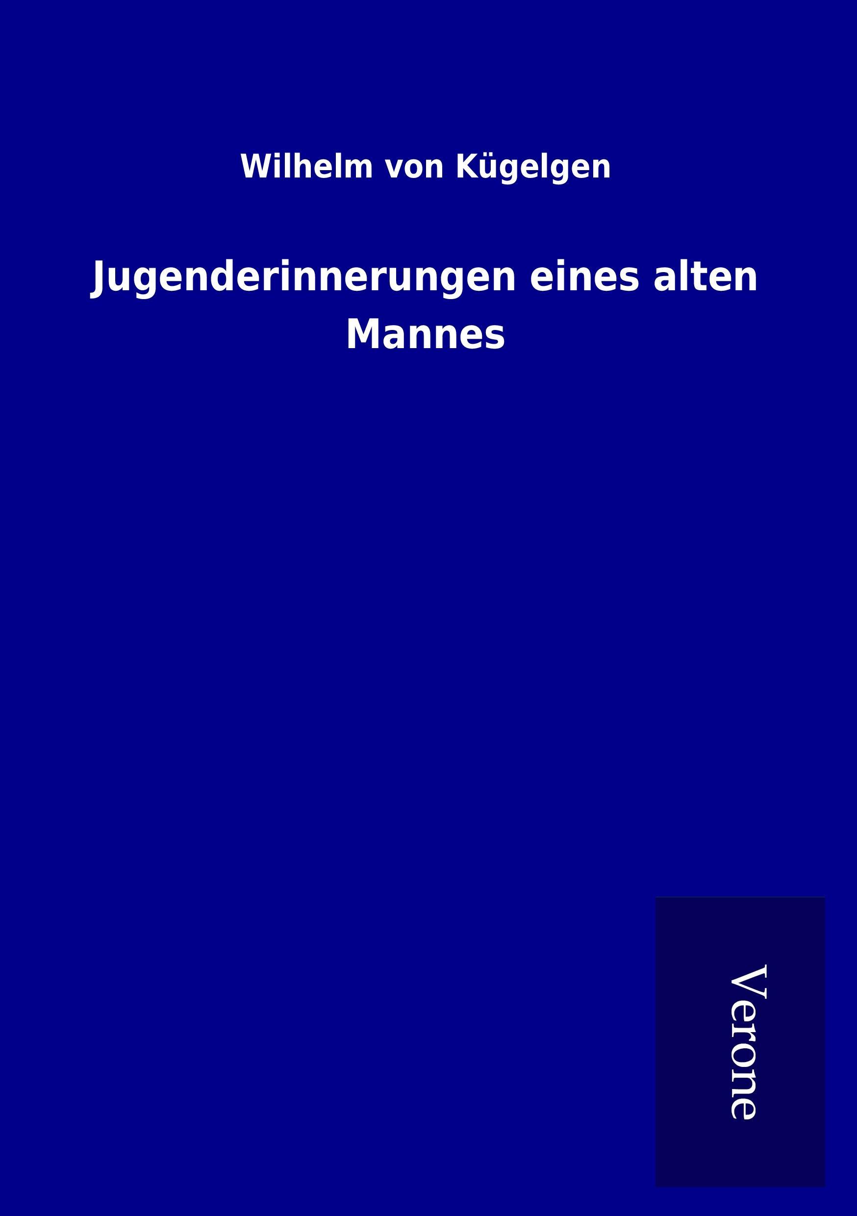 Vorderes Coverbild Jugenderinnerungen eines alten Mannes