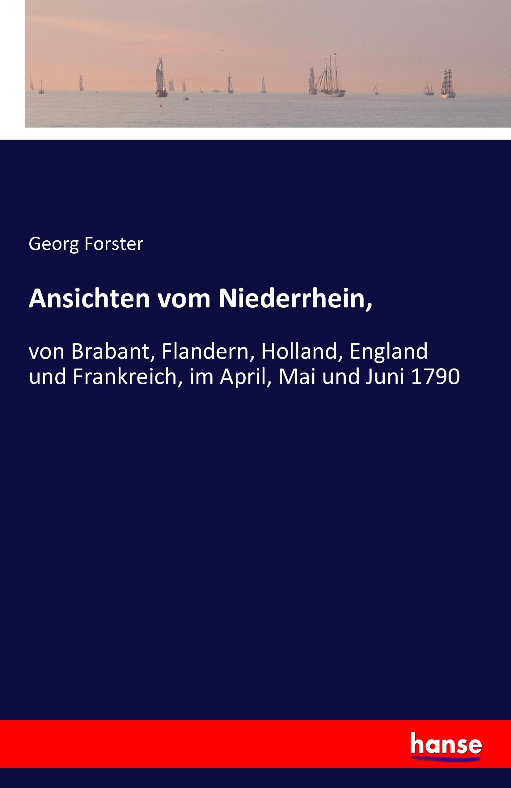 Vorderes Coverbild Ansichten vom Niederrhein,