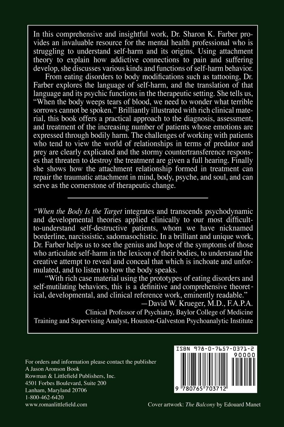 Rückseitencover When the Body Is the Target