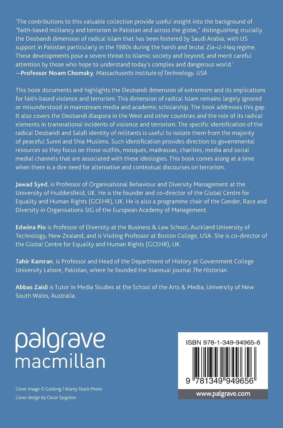 Rückseitencover Faith-Based Violence and Deobandi Militancy in Pakistan