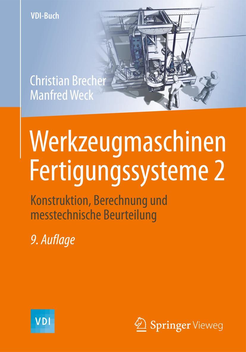 Vorderes Coverbild Werkzeugmaschinen Fertigungssysteme 2